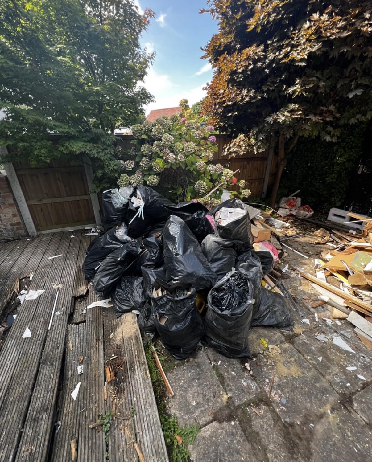 Same day rubbish removal in Essex by Clear It Waste Management